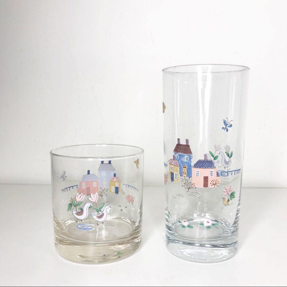 Farmhouse Drinking Glasses